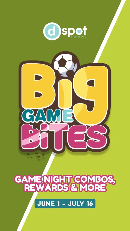 Campaign key visual — Big Game Bites story creative