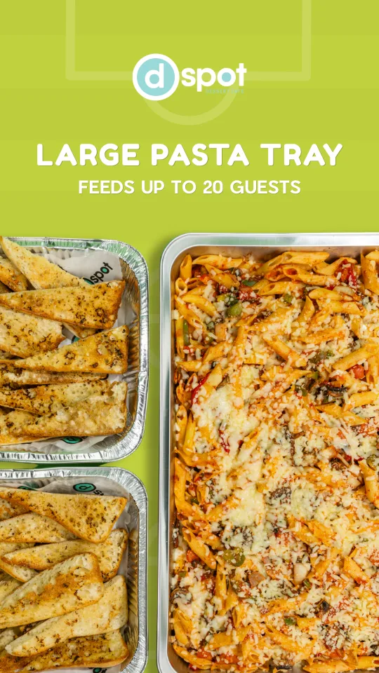 Large Pasta Tray — Big Game Bites story creative