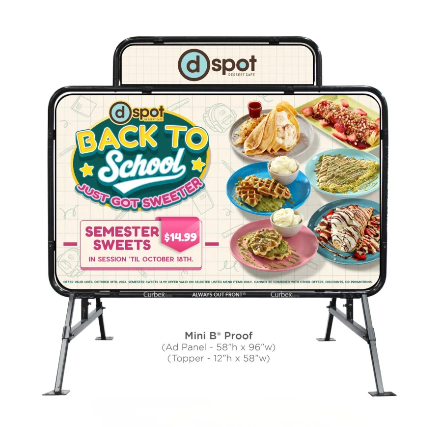 Curbex mockup — Back to School